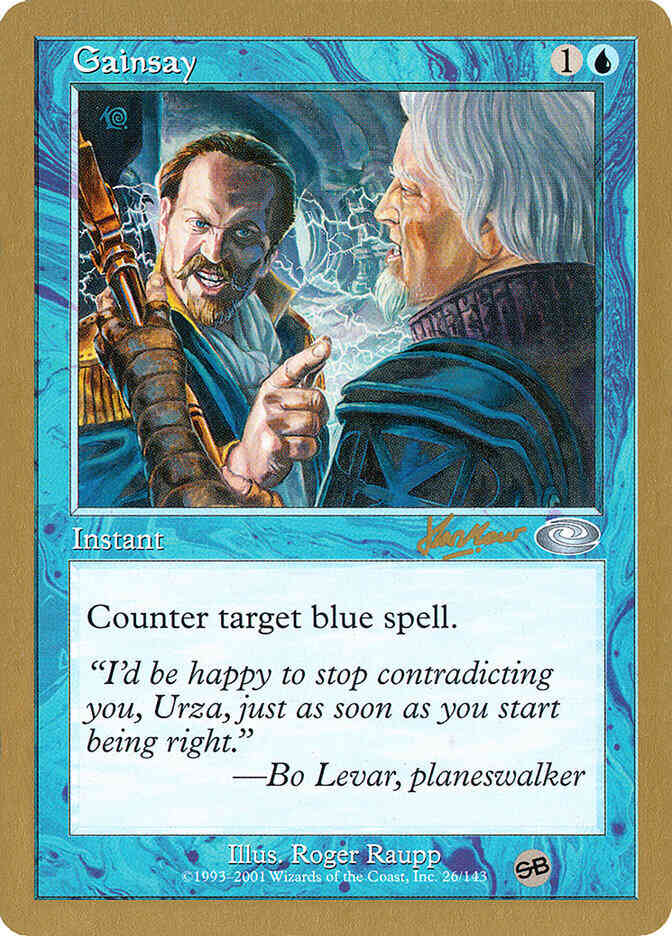 Gainsay [shh26sb] [Sim Han How] [World Championship Decks 2002] [Non-Foil]