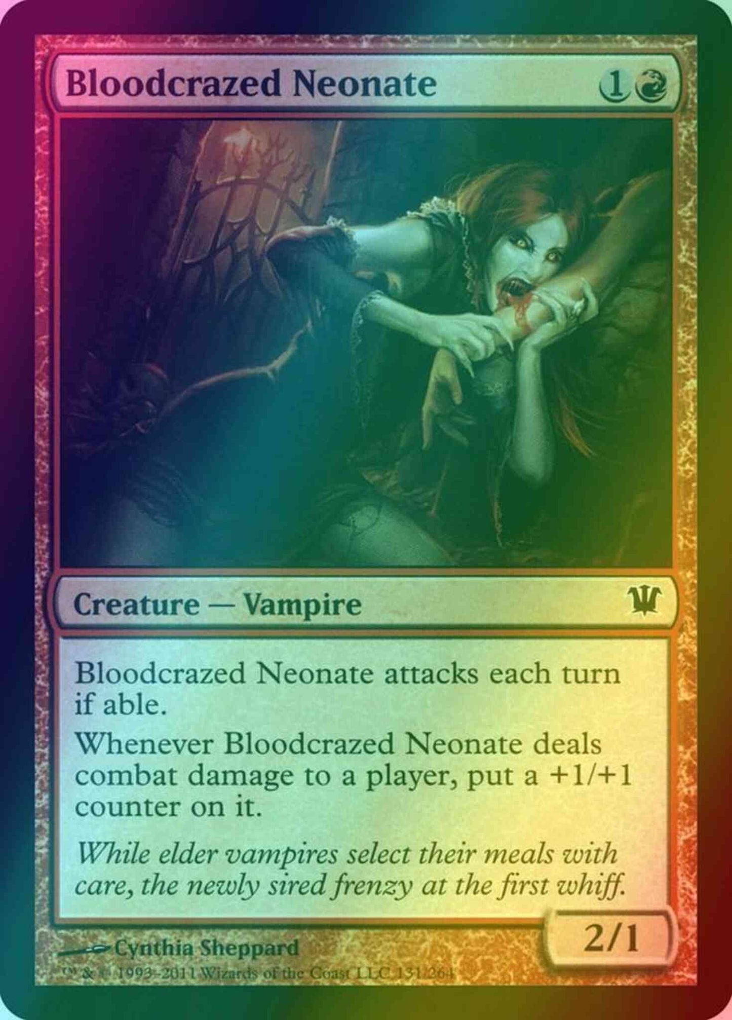 Bloodcrazed Neonate [131] [Innistrad] [Foil]