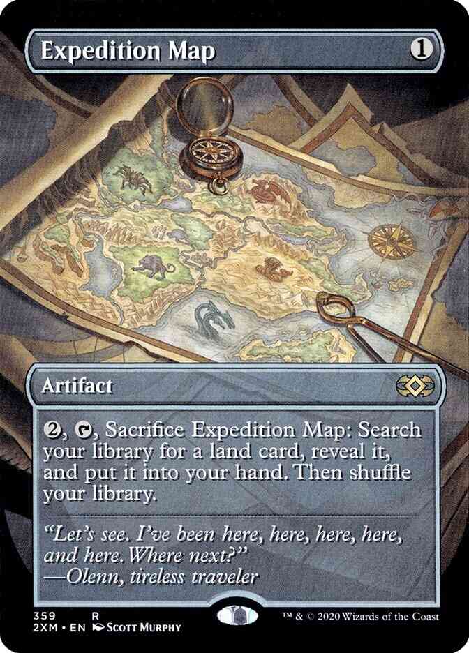 Expedition Map [359] [Borderless] [Double Masters] [Non-Foil]