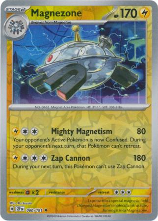 Magnezone - 060/191 - Uncommon [sv08-060] [Reverse Holo]