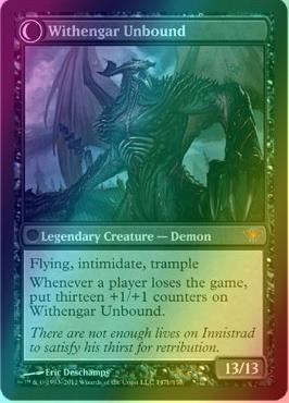 Elbrus, the Binding Blade // Withengar Unbound [147] [Dark Ascension] [Foil]