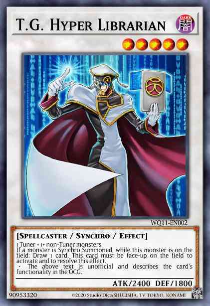 T.G. Hyper Librarian - LC5D-EN211 - Secret Rare - 1st Edition
