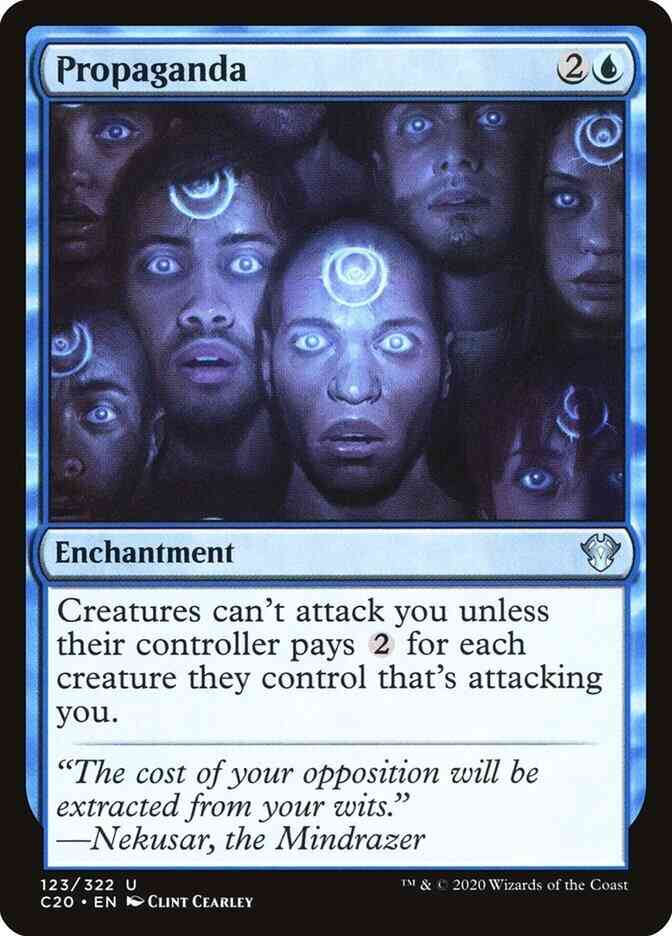 Propaganda [123] [Commander 2020] [Non-Foil]