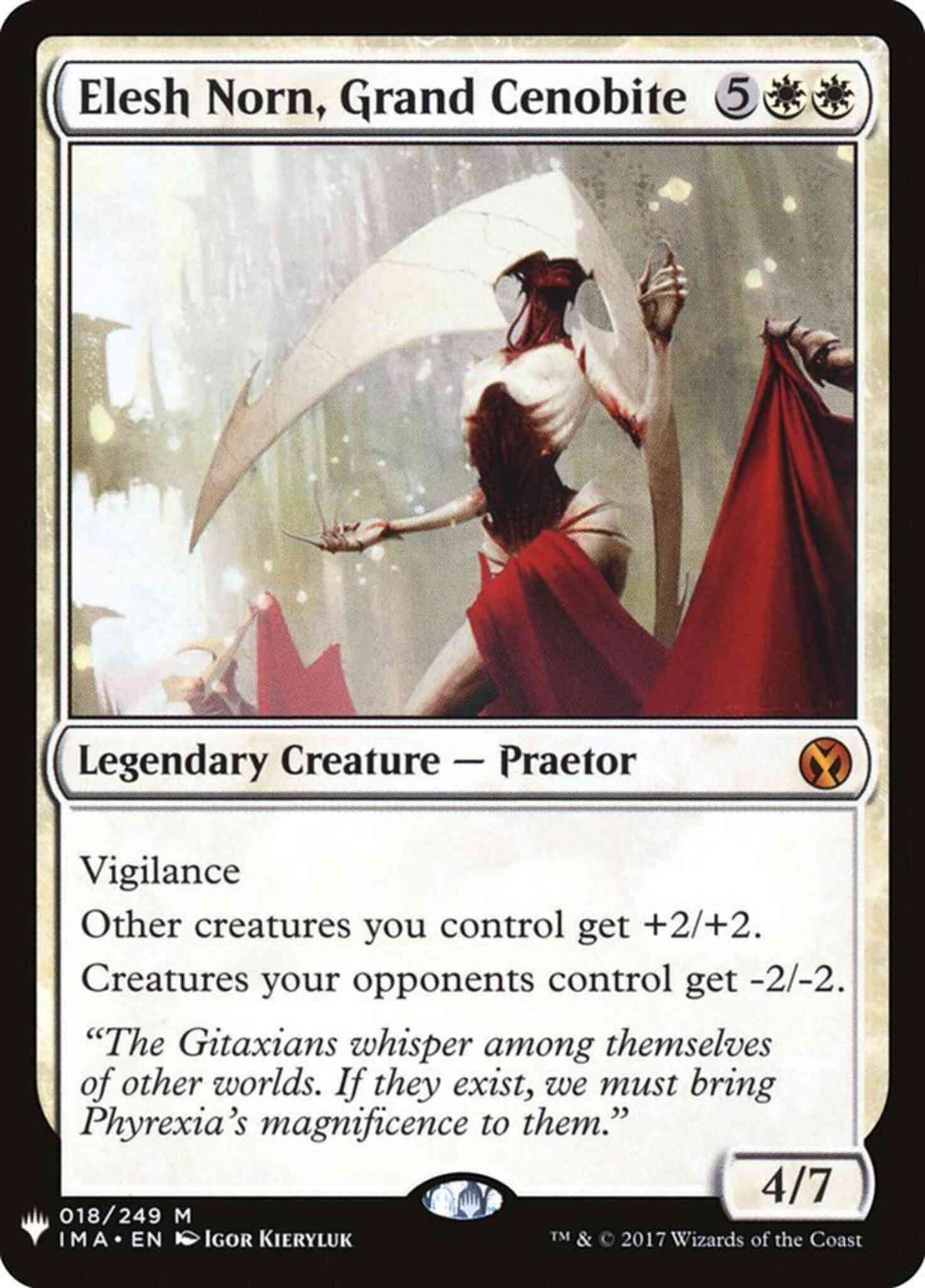 Elesh Norn, Grand Cenobite [IMA-18] [The List] [Non-Foil]