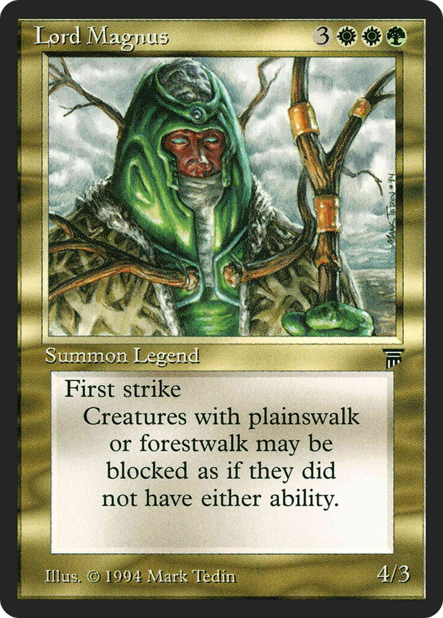 Lord Magnus [243] [Legends] [Non-Foil]