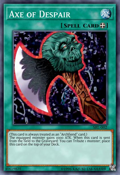 Axe of Despair - YS15-ENL19 - Common - 1st Edition