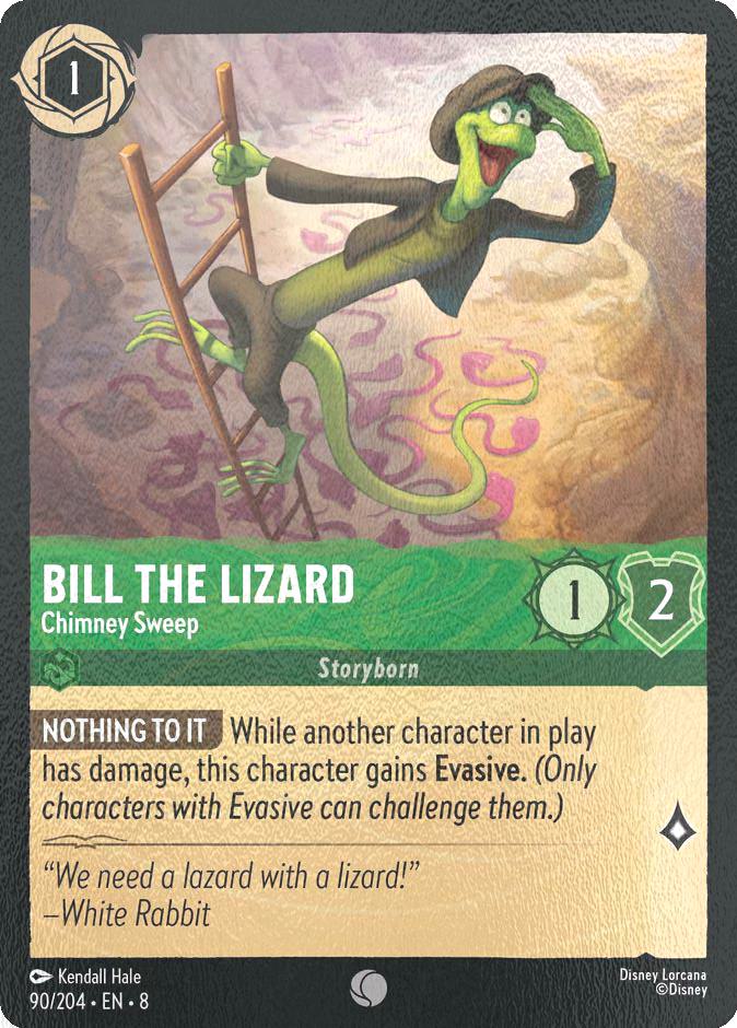 Bill the Lizard - Chimney Sweep - 90/204 [Reign of Jafar] [Cold Foil]
