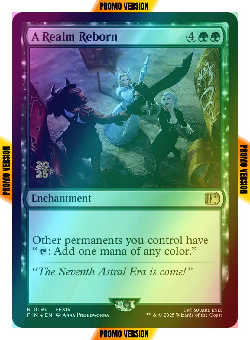 A Realm Reborn [196s] [Prerelease] [FINAL FANTASY: Promos] [Foil]