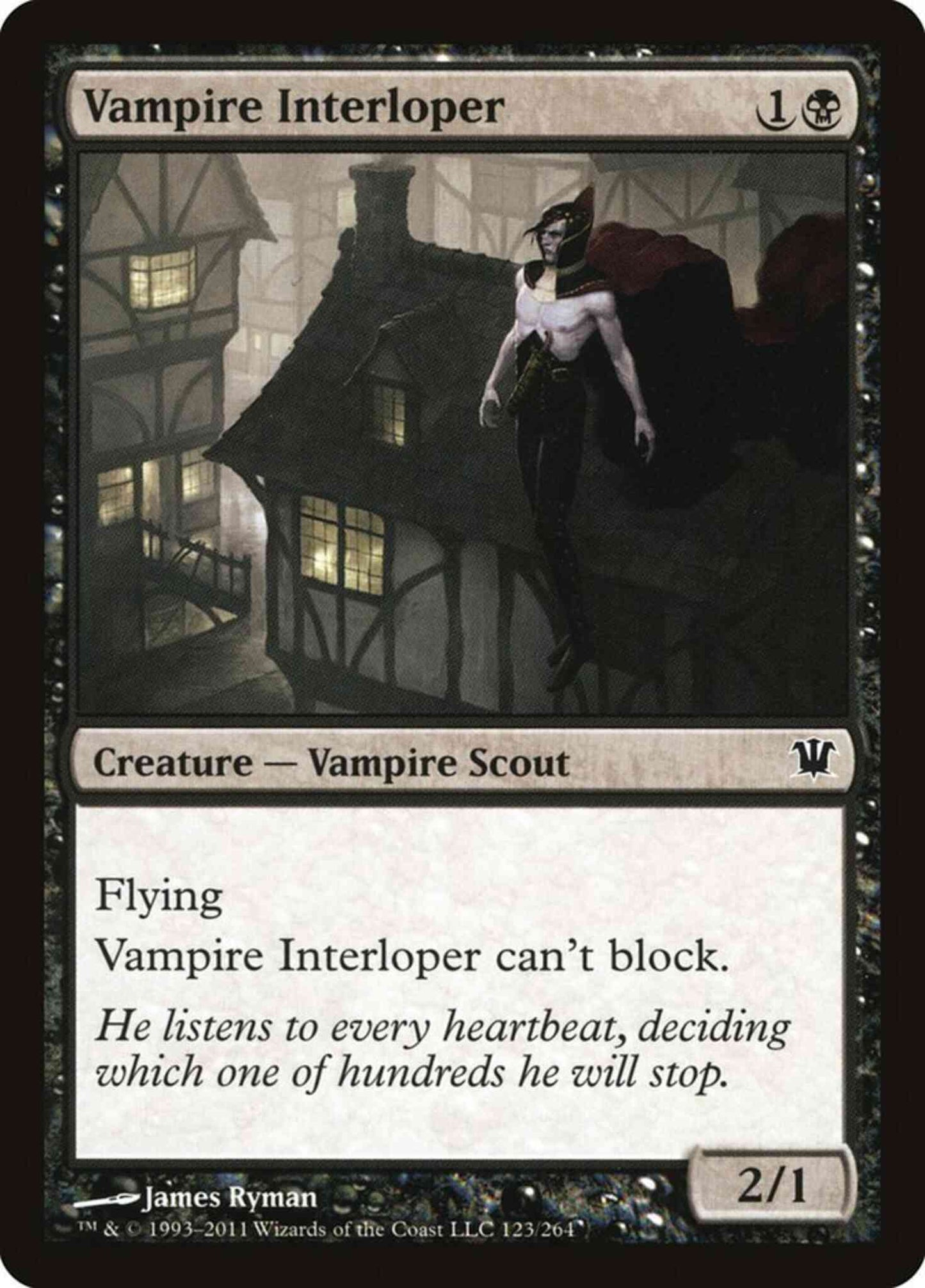 Vampire Interloper [123] [Innistrad] [Non-Foil]