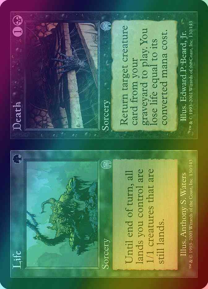 Life // Death [130] [Apocalypse] [Foil]