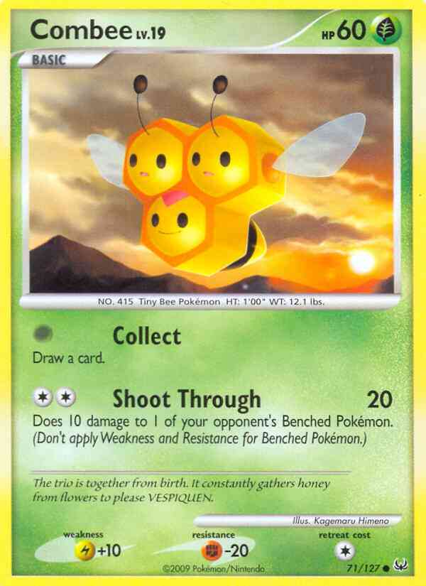 Combee - 71/127 - Common [pl1-71] [Reverse Holo]