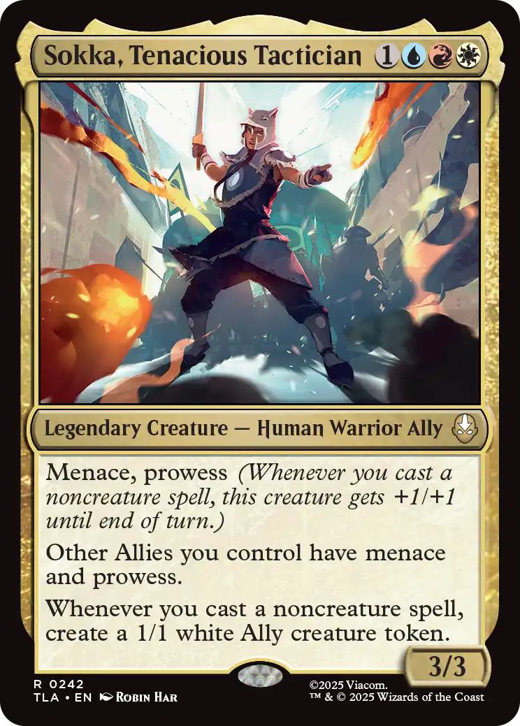 Sokka, Tenacious Tactician [242] [Avatar: The Last Airbender] [Non-Foil]