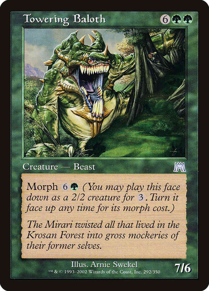 Towering Baloth [292] [Onslaught] [Non-Foil]