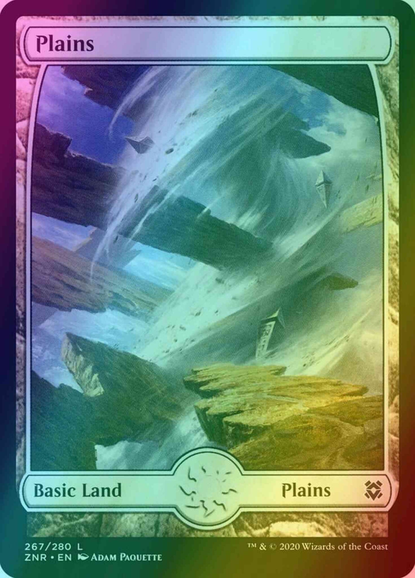 Plains [267] [Zendikar Rising] [Foil]