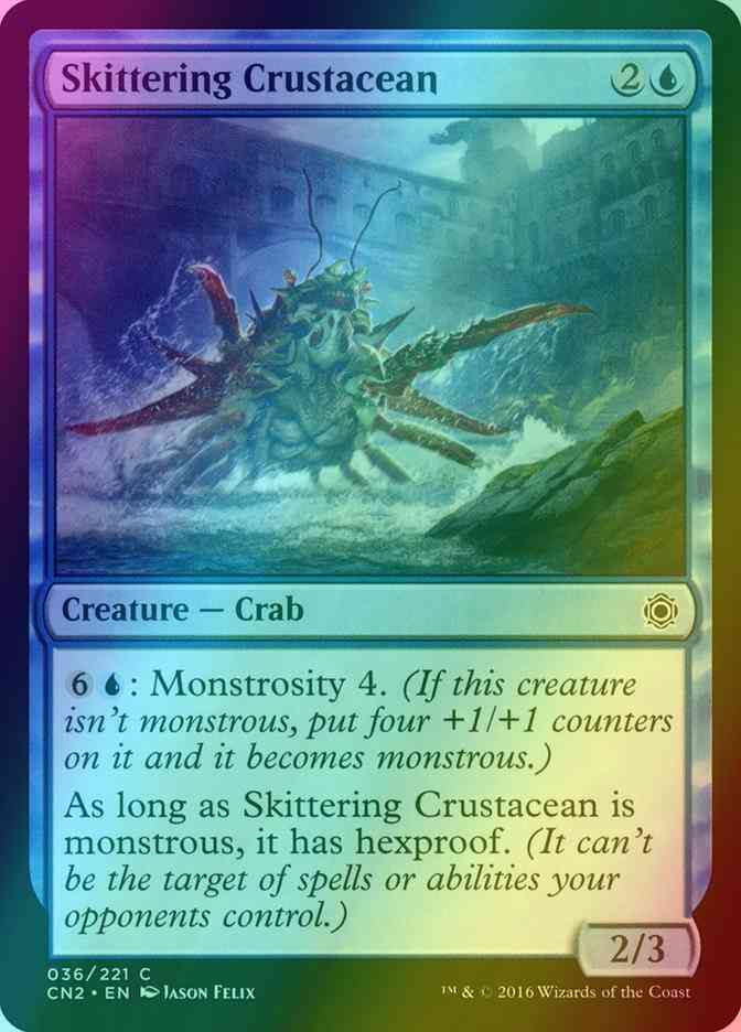 Skittering Crustacean [36] [Conspiracy Take The Crown] [Foil]