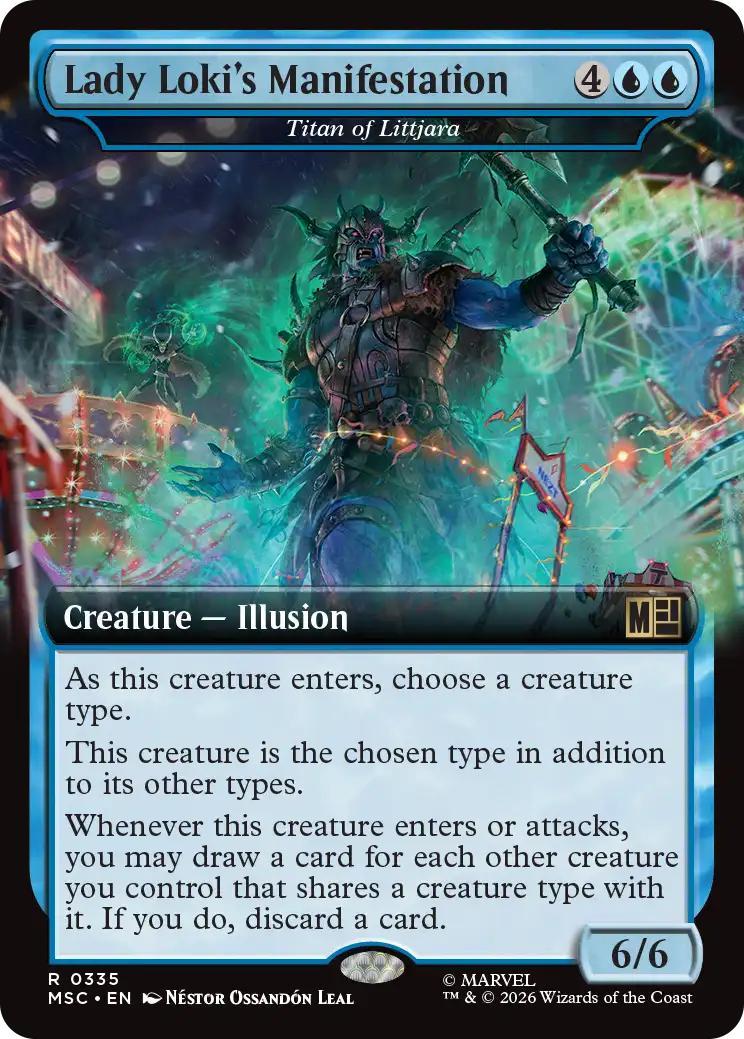 Titan of Littjara [335] [Extended Art] [Marvel Super Heroes: Commander] [Non-Foil]