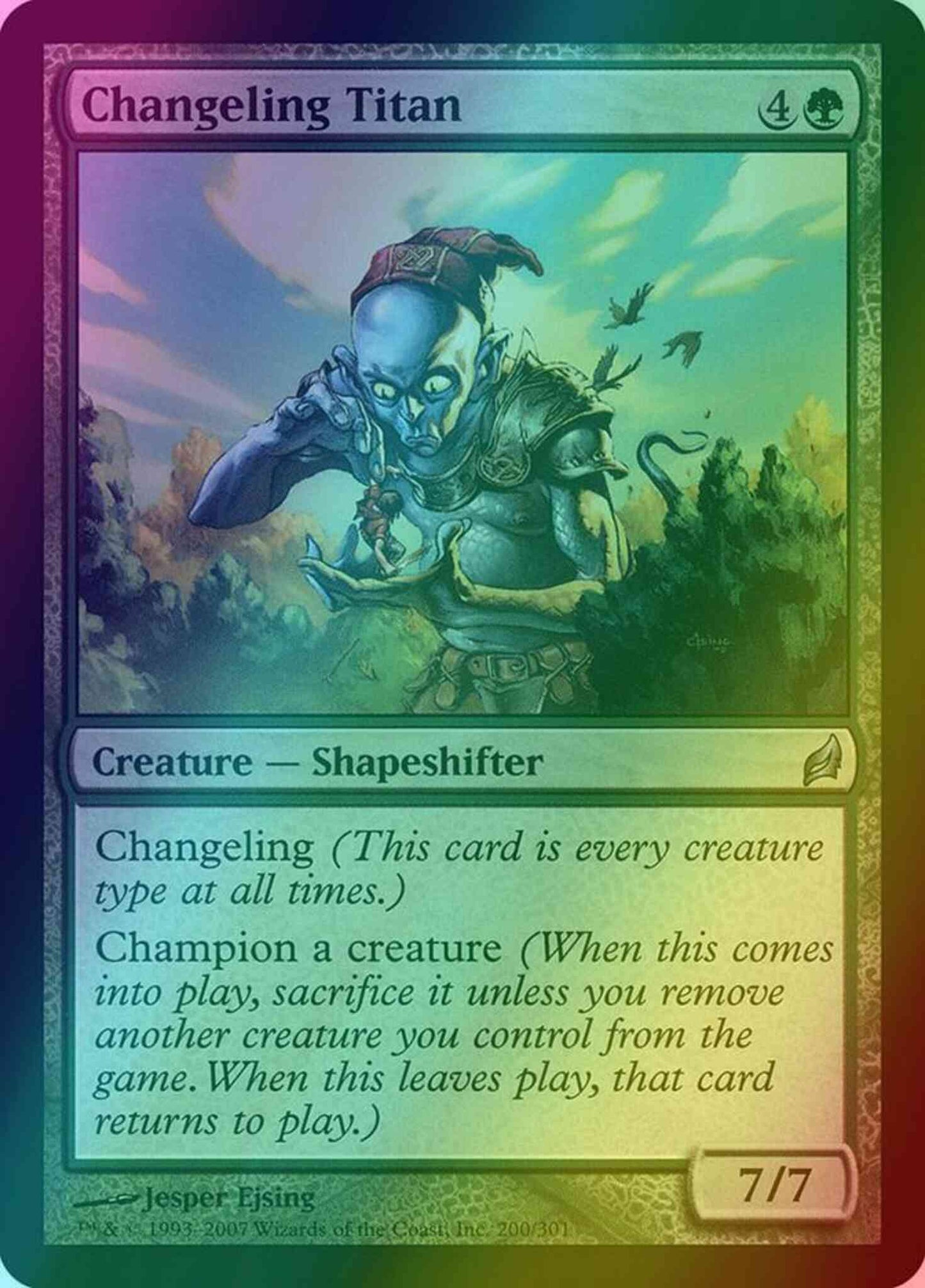 Changeling Titan [200] [Lorwyn] [Foil]