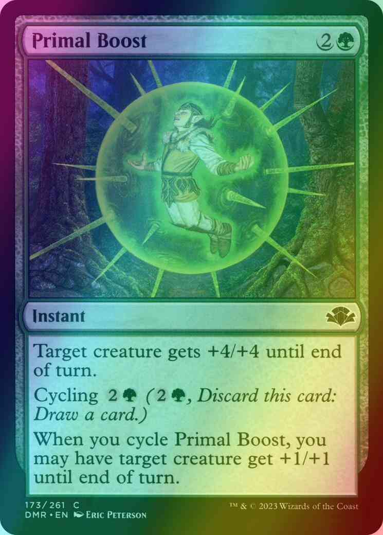 Primal Boost [173] [Dominaria Remastered] [Foil]