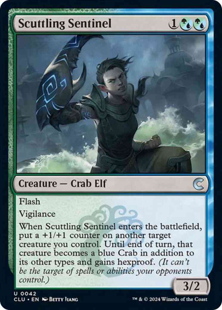 Scuttling Sentinel [42] [Ravnica: Clue Edition] [Non-Foil]