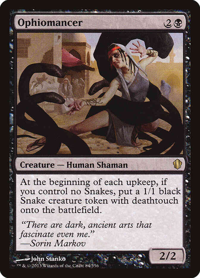 Ophiomancer [84] [Commander 2013] [Non-Foil]