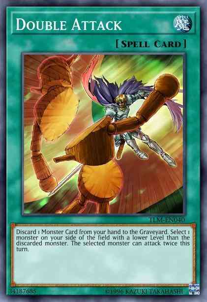 Double Attack - DR3-EN220 - Common - Unlimited
