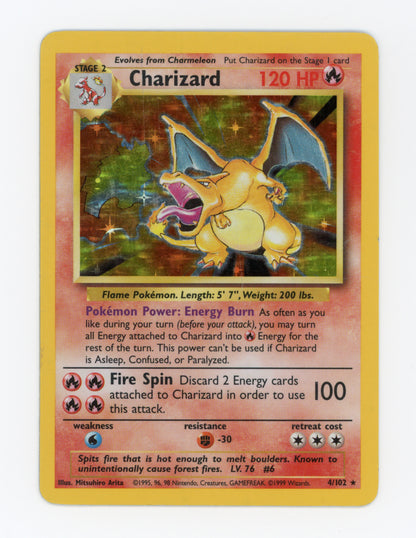 Charizard — Rare|Unlimited|Holo — ID 19734