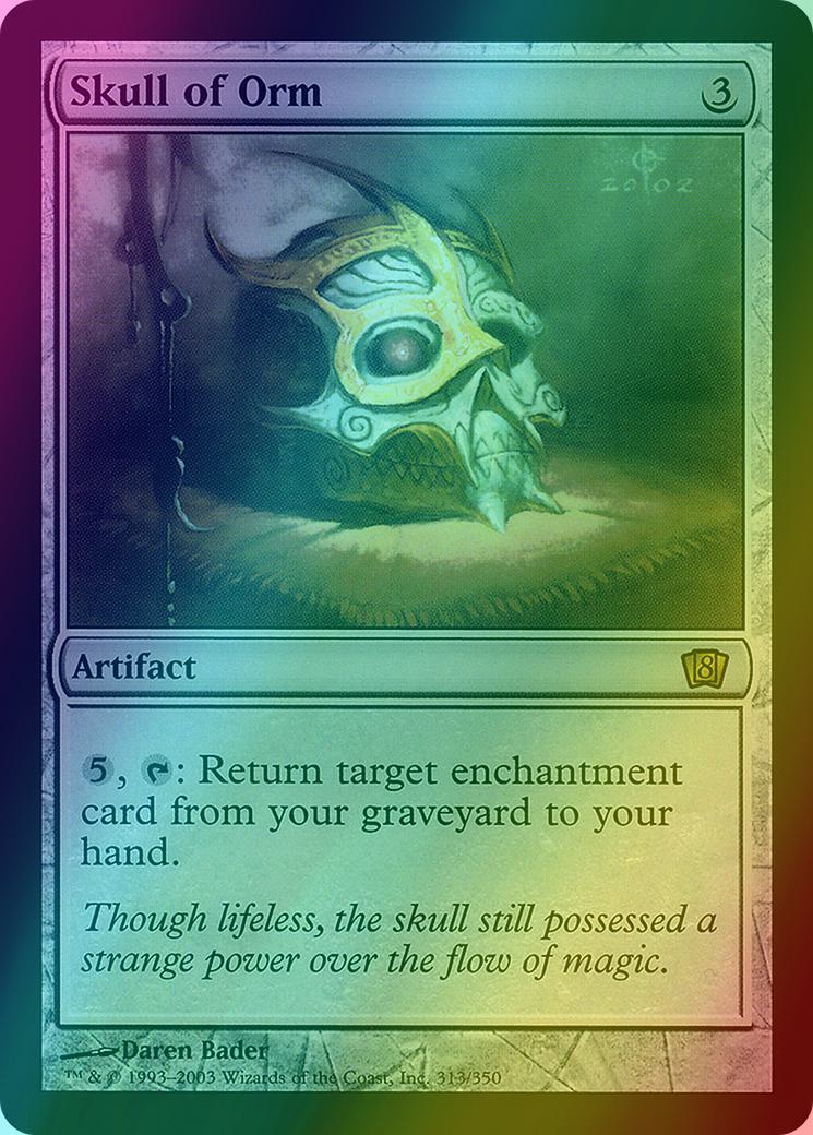 Skull of Orm [313x] [Eighth Edition] [Foil]