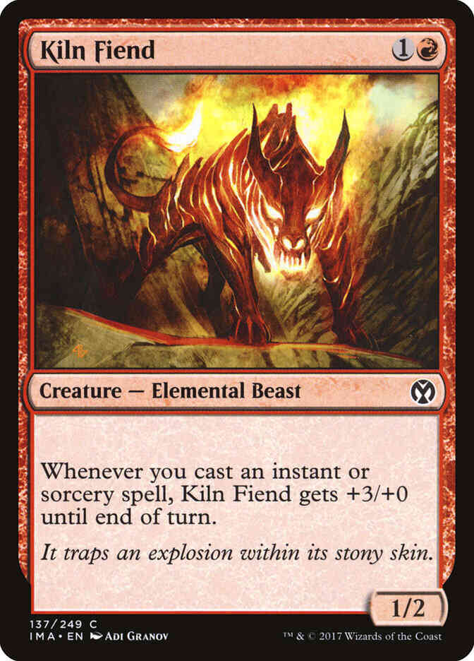 Kiln Fiend [137] [Iconic Masters] [Non-Foil]