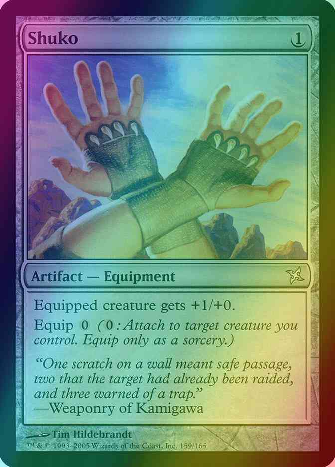 Shuko [159] [Betrayers of Kamigawa] [Foil]