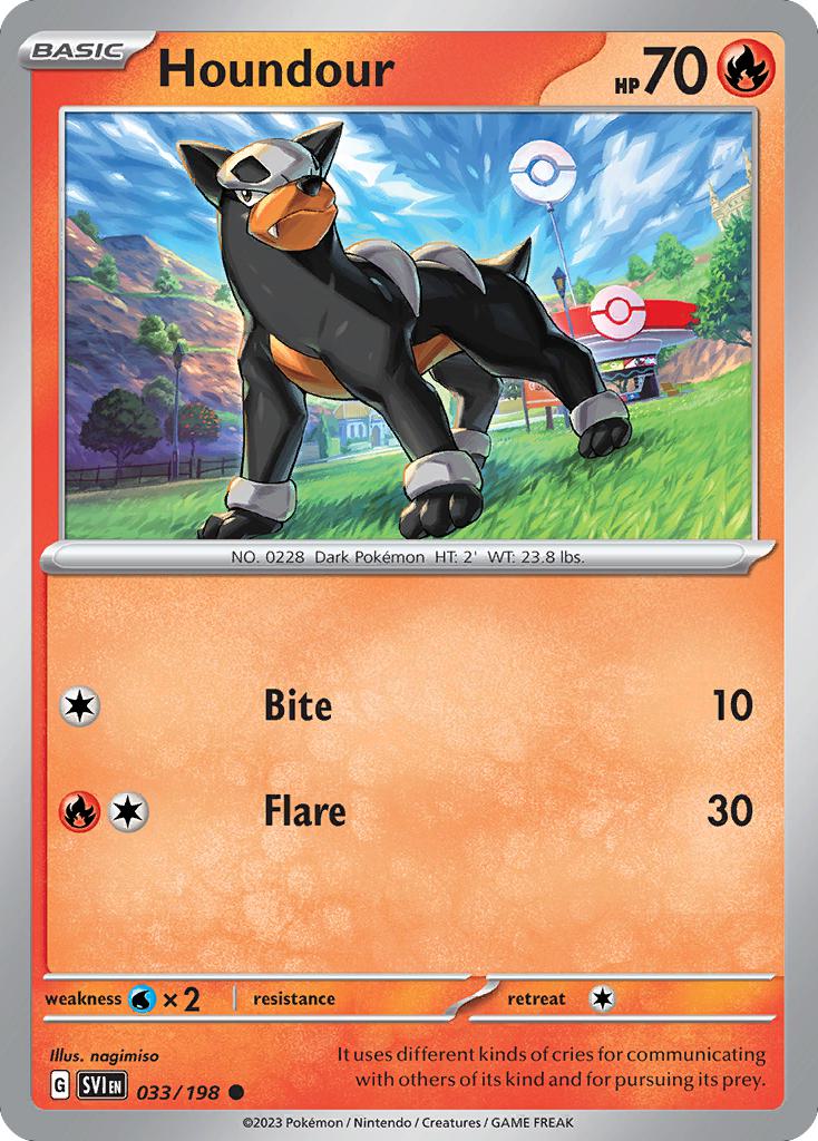 Houndour - 033/198 - Common [sv01-033] [Non-Holo]