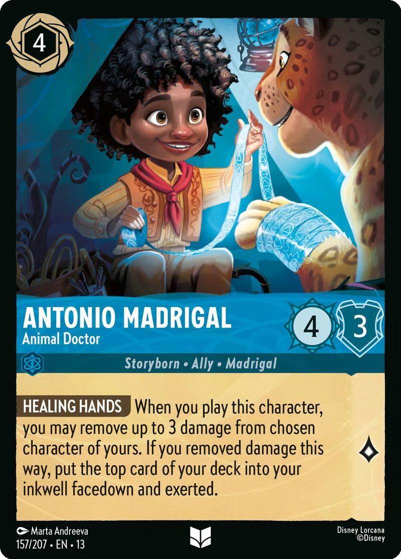 Antonio Madrigal - Animal Doctor - 157/204 [Attack of the Vine!] [Non-Foil]