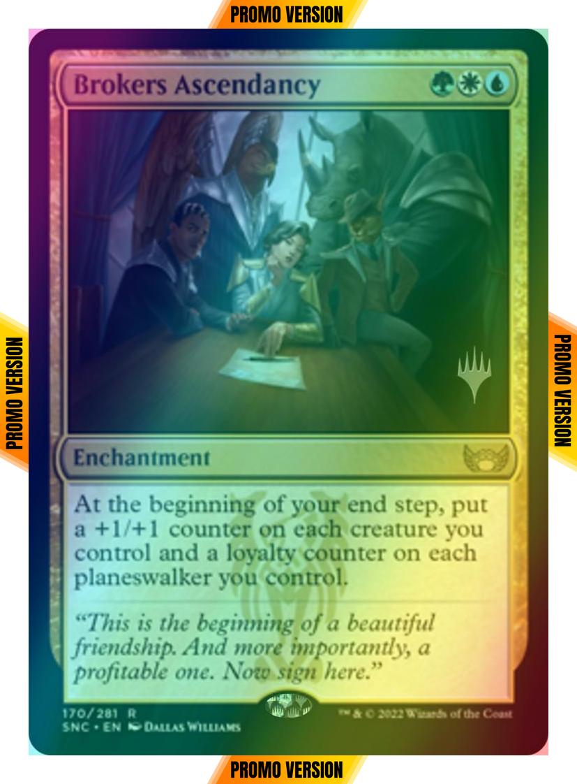 Brokers Ascendancy [Promo Pack] [170p] [Streets of New Capenna: Promos] [Foil]