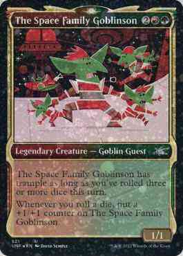 The Space Family Goblinson [521] [Showcase Cards of Tomorrow] [Unfinity] [Galaxy Foil]