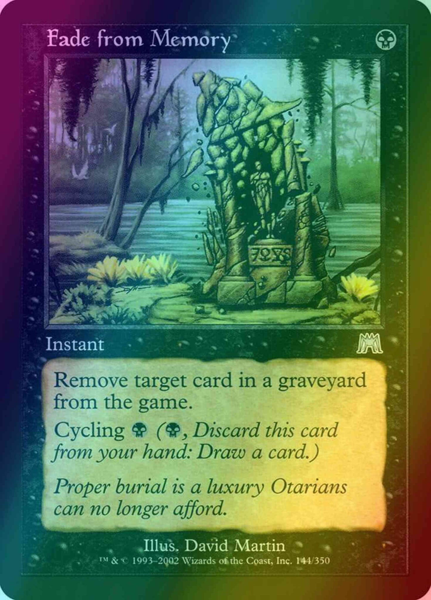 Fade from Memory [144] [Onslaught] [Foil]