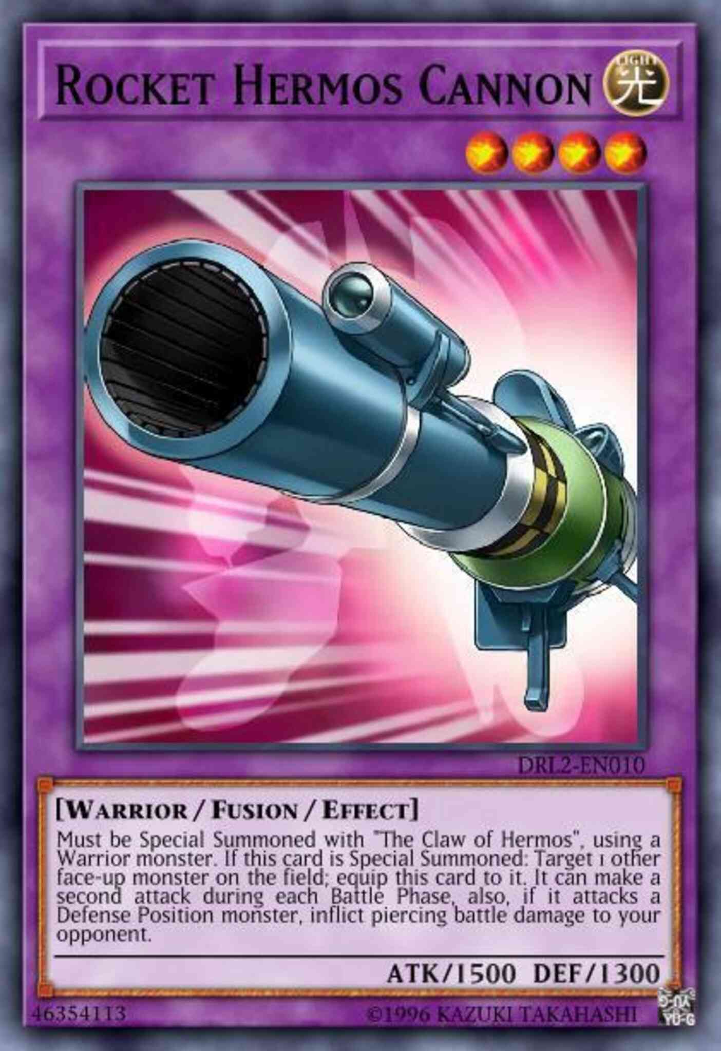 Rocket Hermos Cannon - DLCS-EN061 - Common - 1st Edition