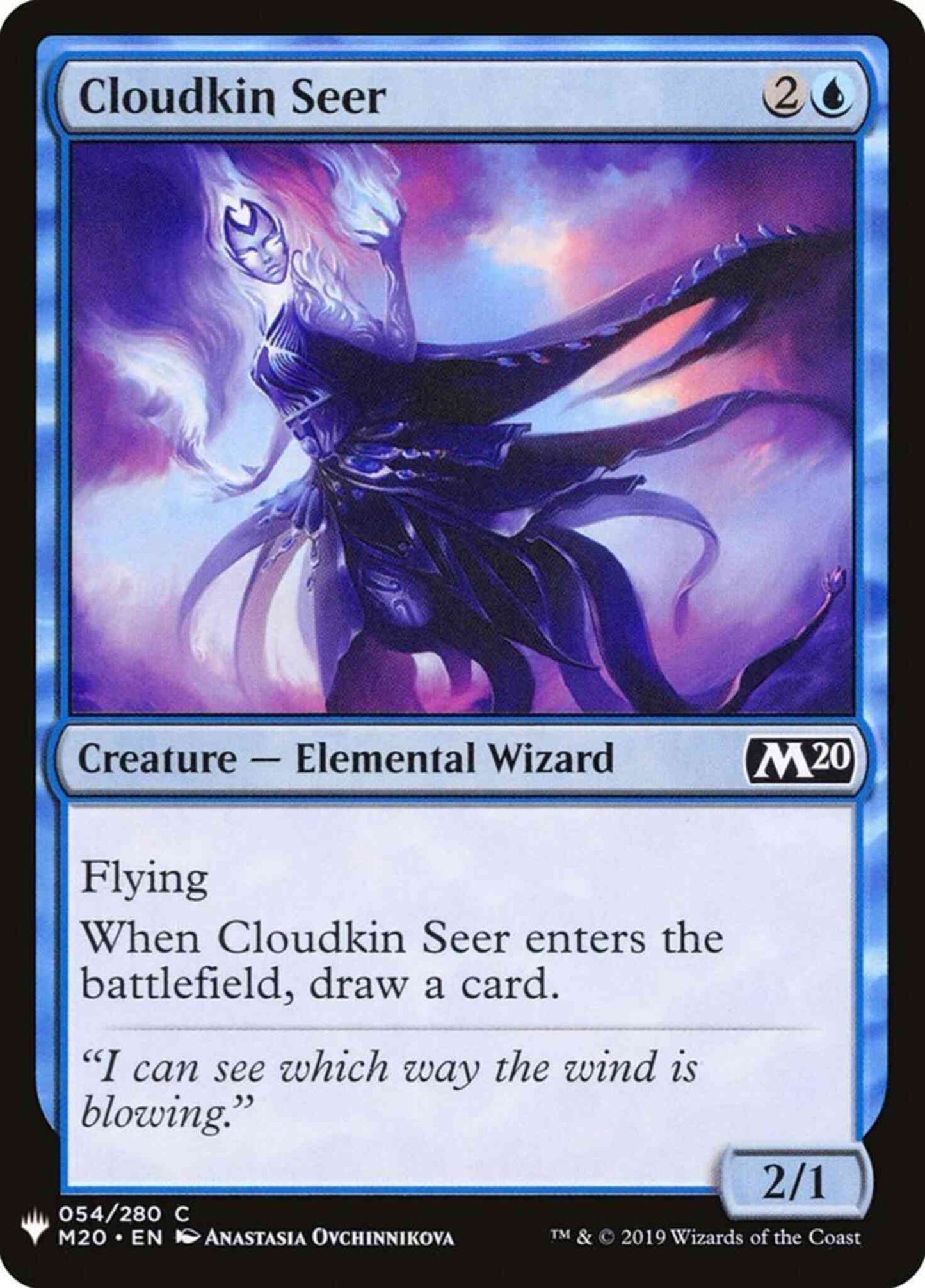 Cloudkin Seer [M20-54] [The List] [Non-Foil]