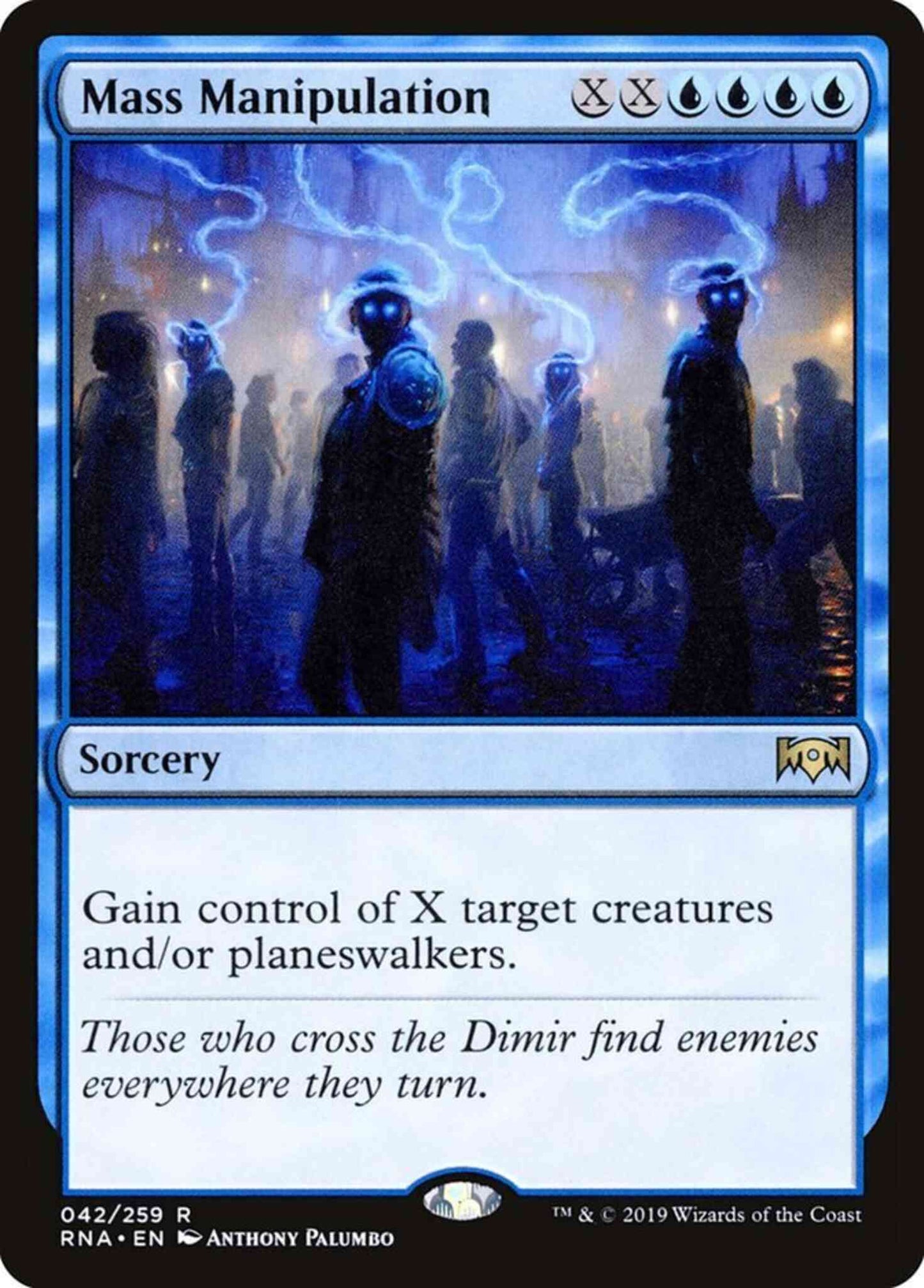 Mass Manipulation [42] [Ravnica Allegiance] [Non-Foil]