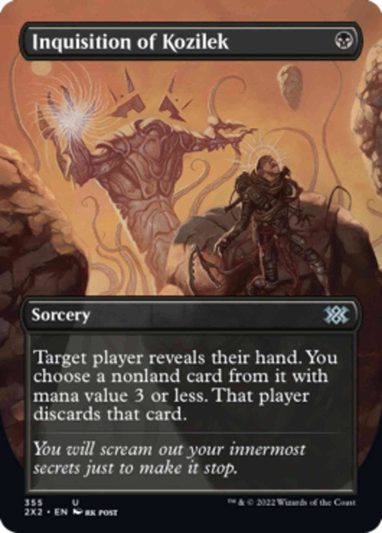 Inquisition of Kozilek [355] [Borderless] [Double Masters 2022] [Non-Foil]
