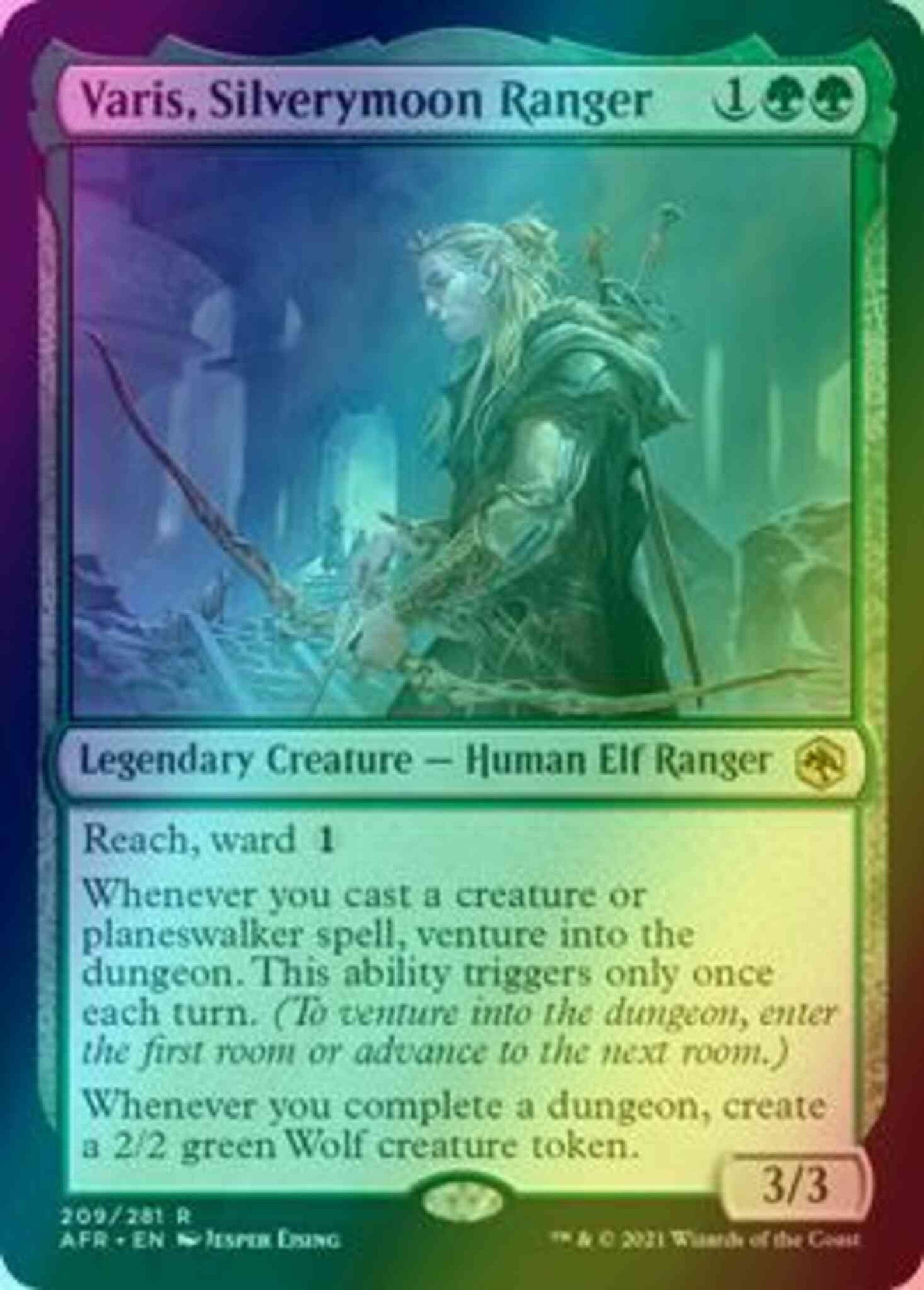 Varis, Silverymoon Ranger [209] [Adventures in the Forgotten Realms] [Foil]