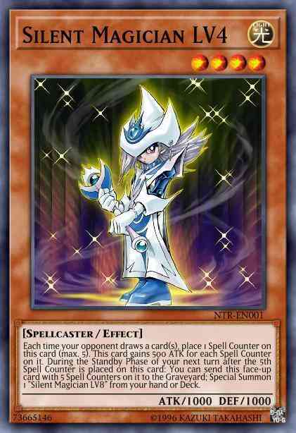 Silent Magician LV4 - NTR-EN001 - Super Rare - Limited