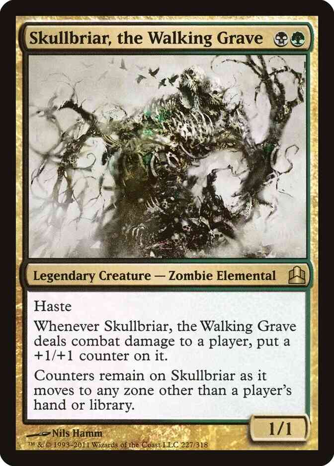 Skullbriar, the Walking Grave [227] [Commander 2011] [Non-Foil]