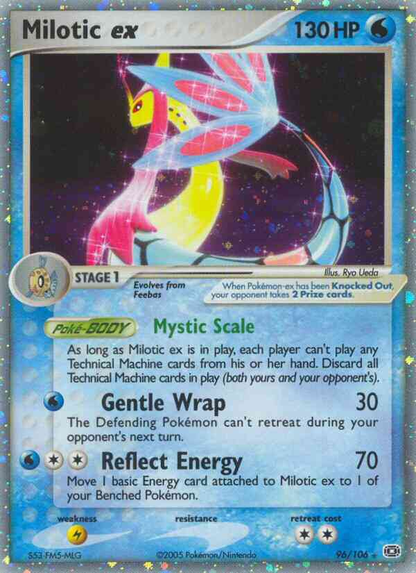 Milotic ex - 96/106 - Rare Holo EX [ex9-96] [Ultra]