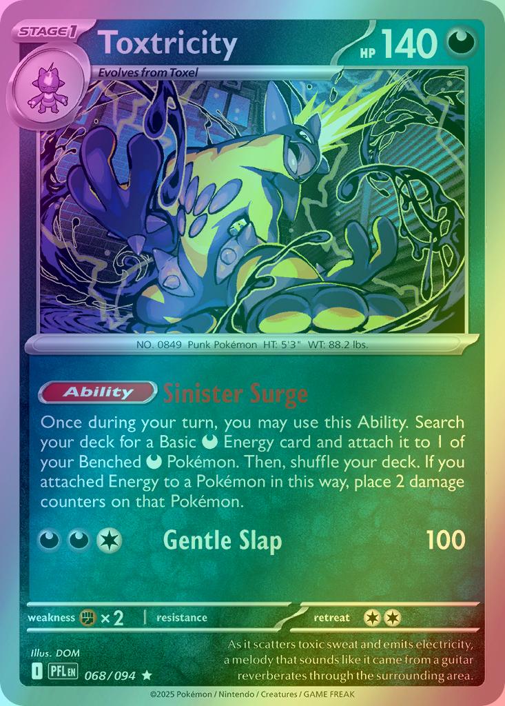 Toxtricity - 068/094 - Rare [me02-068] [Reverse Holo]