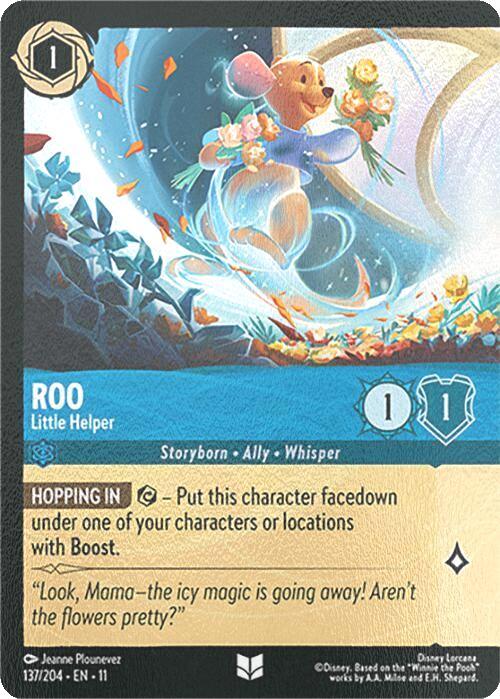 Roo - Little Helper (Extended Art) - 137/204 [Winterspell] [Cold Foil]