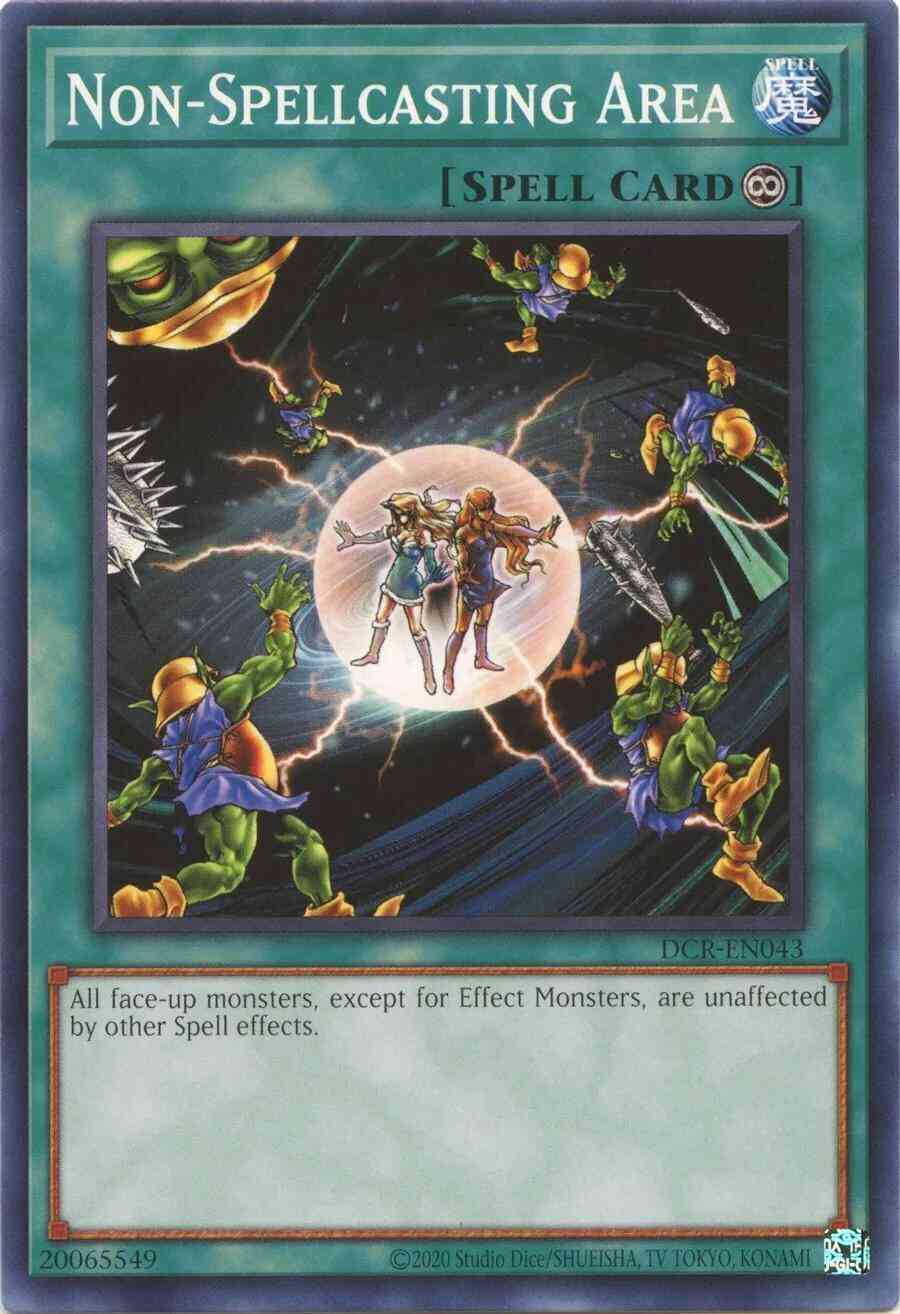 Non-Spellcasting Area - 25th Anniversary - DCR-EN043 - Common - Unlimited