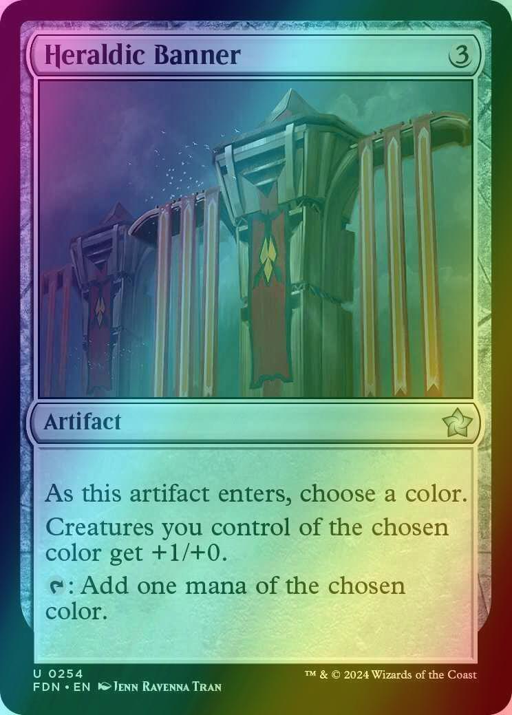 Heraldic Banner [254] [Foundations] [Foil]