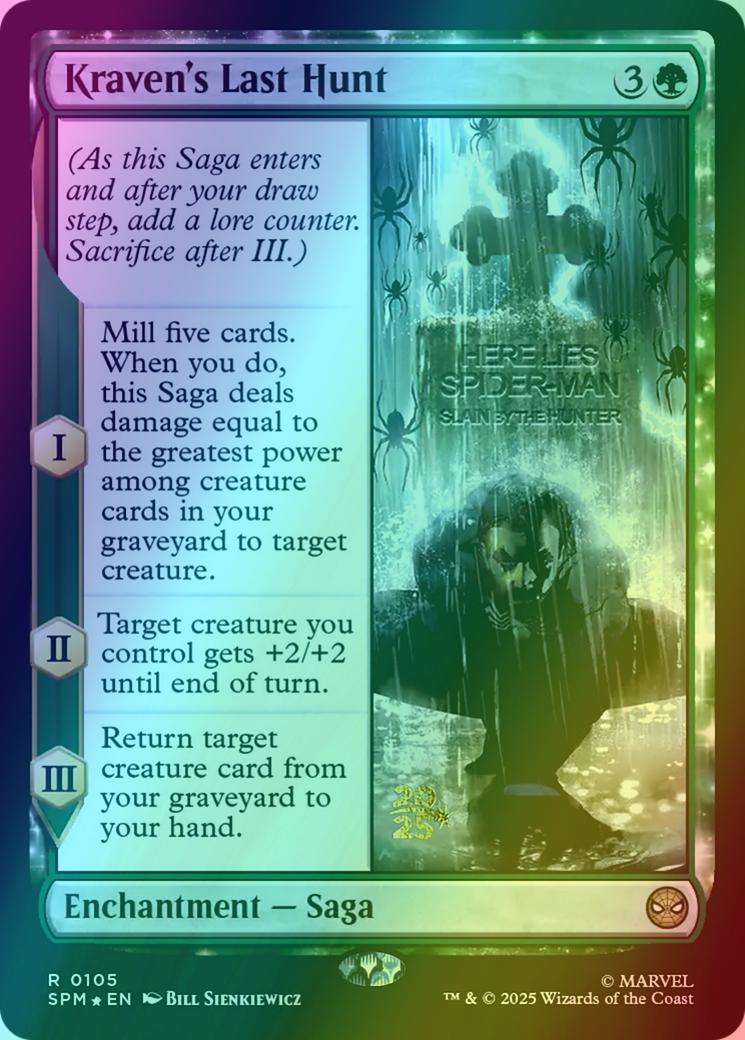 Kraven's Last Hunt [105s] [Marvel's Spider-Man: Promos] [Foil]