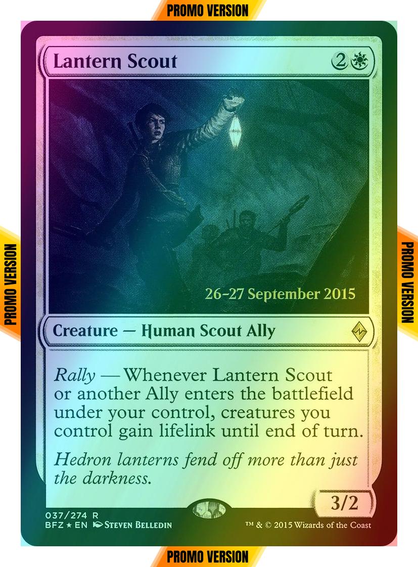 Lantern Scout [37s] [Battle for Zendikar Promos] [Foil]