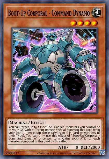 Boot-Up Corporal - Command Dynamo - FIGA-EN001 - Super Rare - 1st Edition