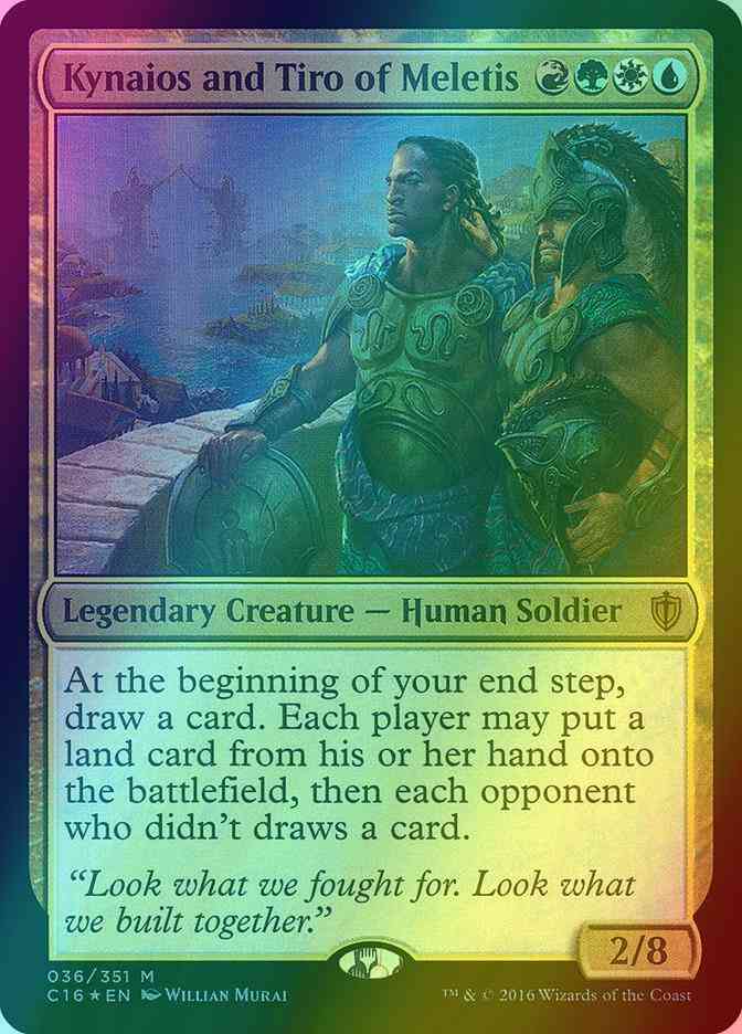 Kynaios and Tiro of Meletis [36] [Commander 2016] [Foil]